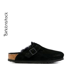 Birkenstock × Boston Shearling Suede Leather